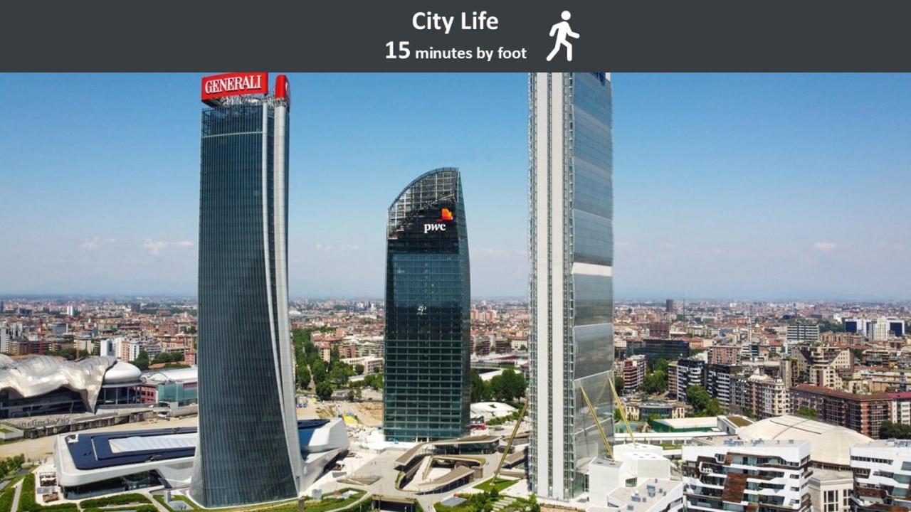 Chez Anna In Sempione - Mico, Citylife, San Siro Milano Eksteriør bilde